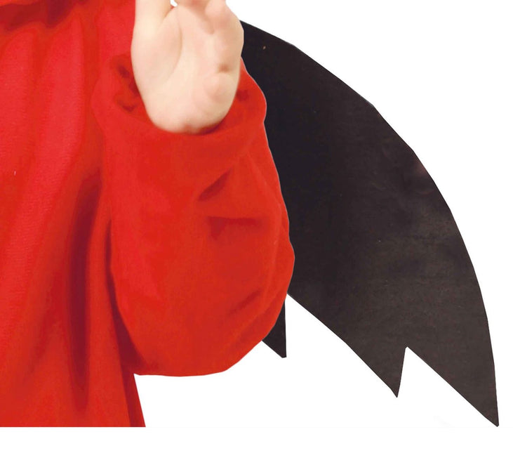 Djävul Halloween Kostym Baby Röd Svart