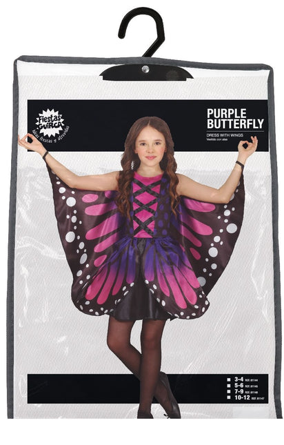 Fjärilsklänning flicka