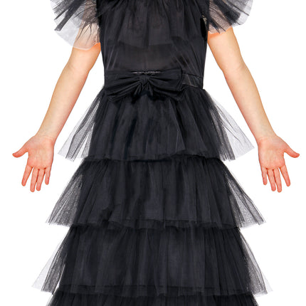 Halloween Jurk Zwart Kind Gotic Queen