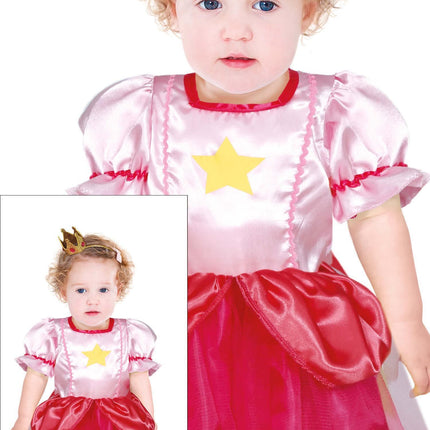 Prinsessklänning Rosa flicka