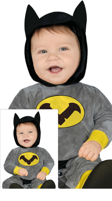 Batman-dräkt Grå Baby