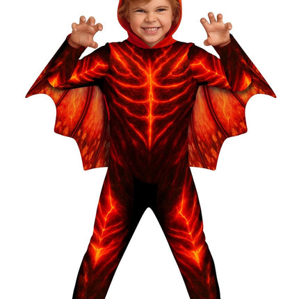 Halloween-kostym för barn: Elddjävul