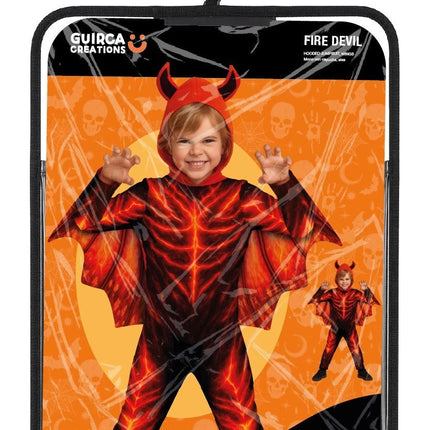 Halloween-kostym för barn: Elddjävul