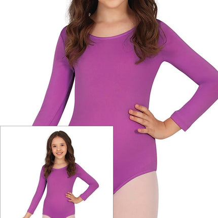 Trikå för flickor Lila