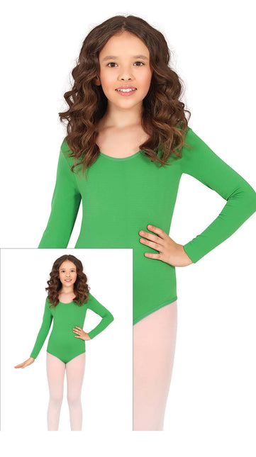 Trikå för flickor Grön