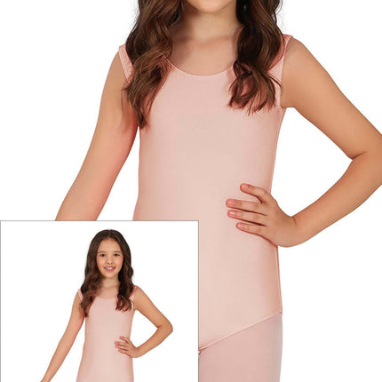 Tjejlinne Beige Ärmlös