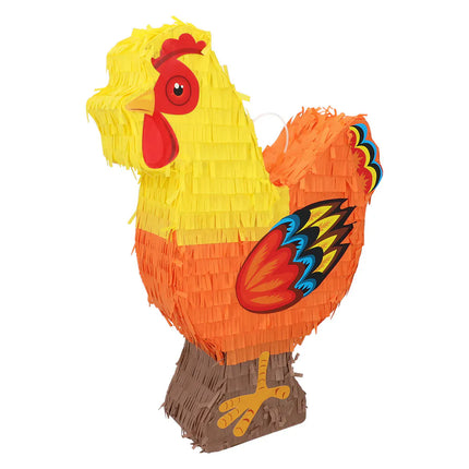 Piñata i form av en tupp (45 x 10 x 33 cm)