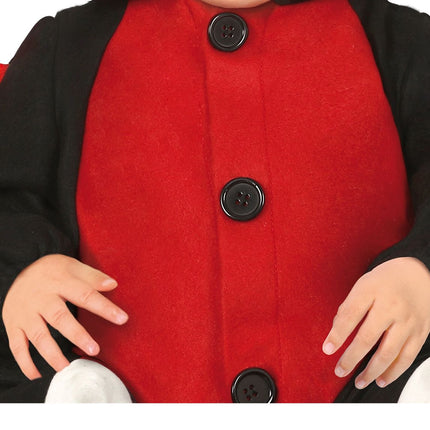 Fladdermusdräkt Baby Röd