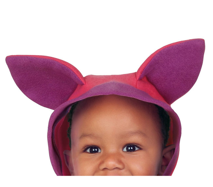 Lila kattdräkt baby