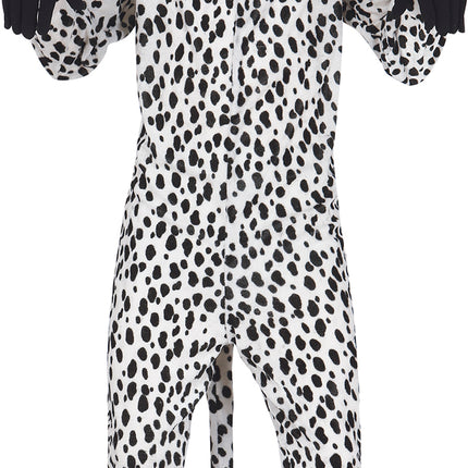Hund Onesie Svart Vit Barn