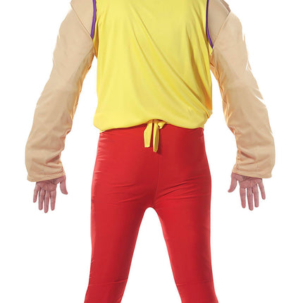 Brottare Hulk Kostym Herr