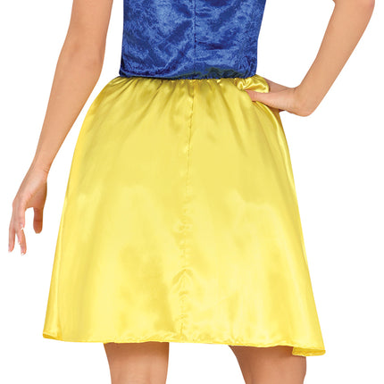 Snövit Klänning Dam Prinsessa