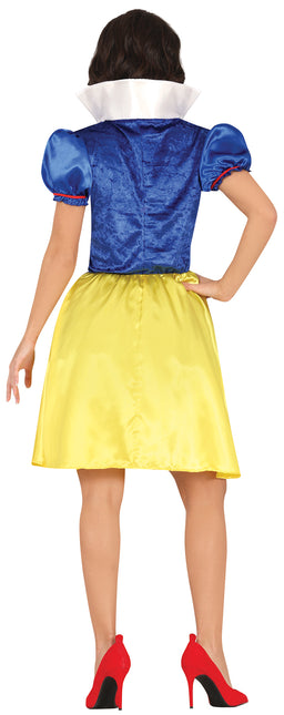 Snövit Klänning Dam Prinsessa