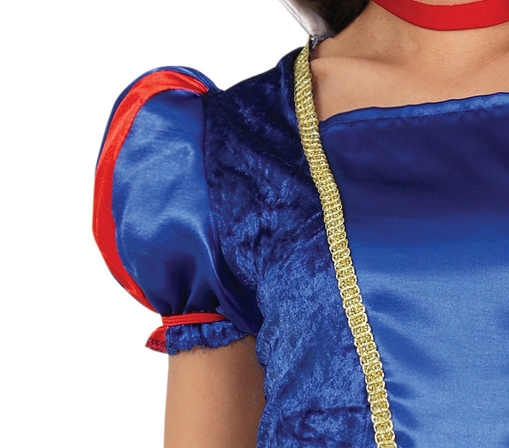 Snövit Klänning Dam Prinsessa