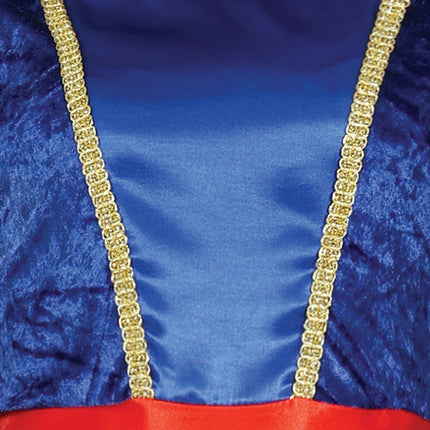 Snövit Klänning Dam Prinsessa