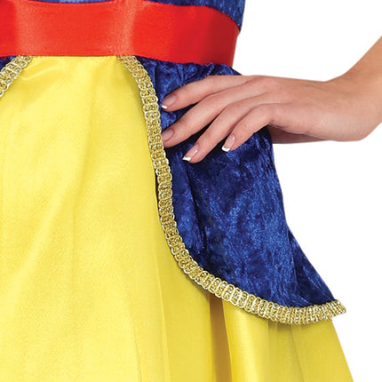 Snövit Klänning Dam Prinsessa