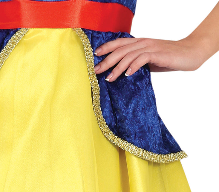 Snövit Klänning Dam Prinsessa