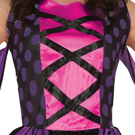 Butterfly Kostym Lila Dam Butterfly