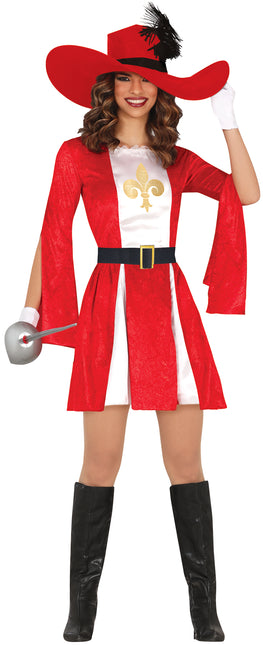 Musketör kostym dam