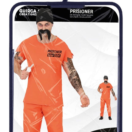 Halloween-kostym för män: fånge