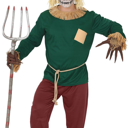 Halloween-kostym för män: fågelskrämma