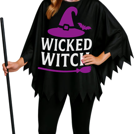 Halloween-poncho för damer – ”Goede Geks”