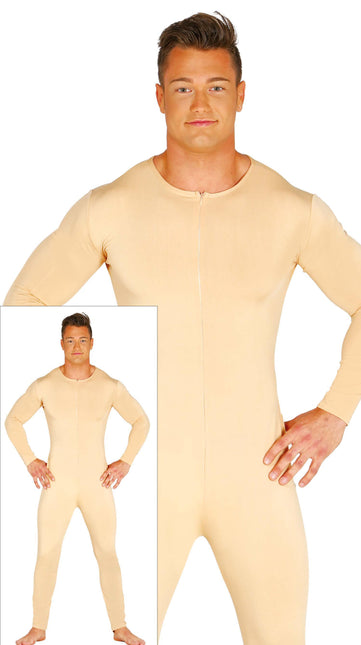 Second Skin Dräkt Kostym Naken Män