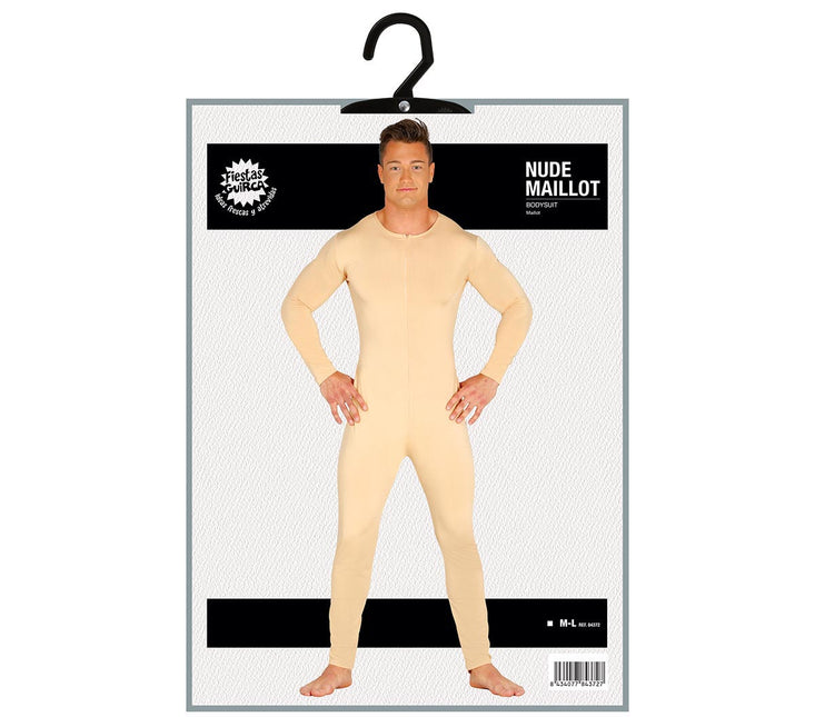 Second Skin Dräkt Kostym Naken Män