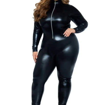 Svart Catsuit Ladies Leg Avenue