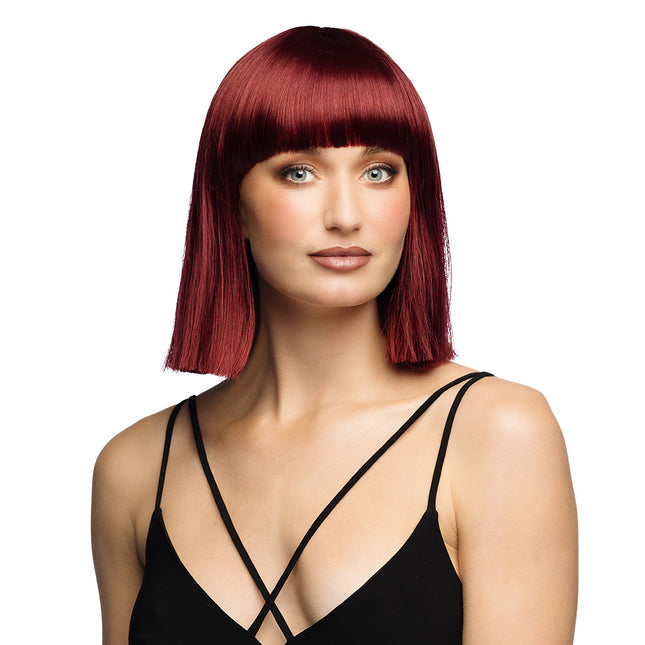 Djamilla sienna brun peruk