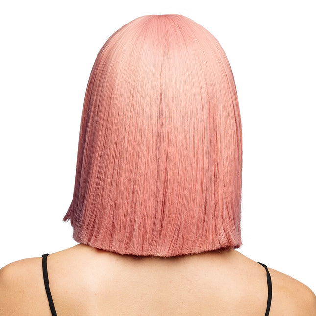 Peruk Djamilla korallrosa