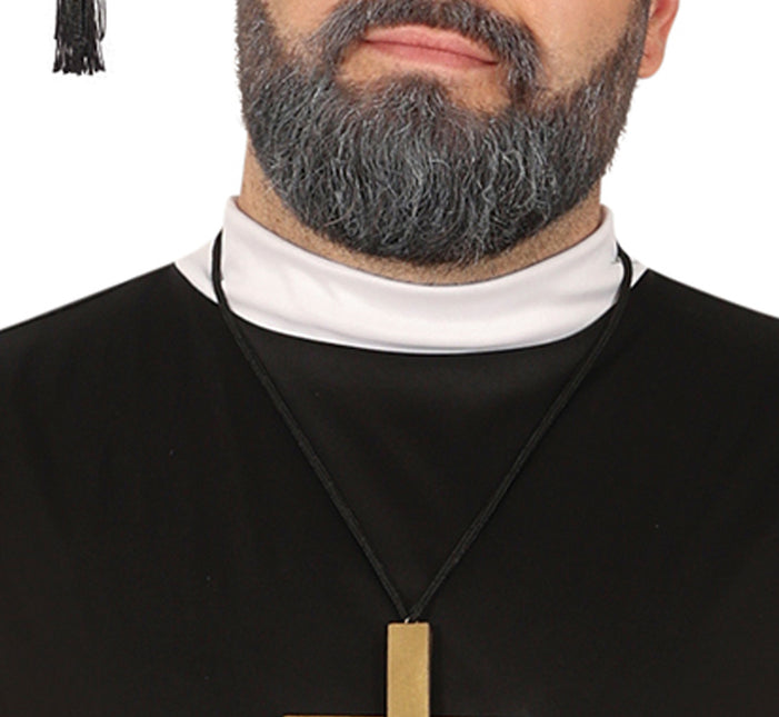 Prästdräkt Svart Präst för män
