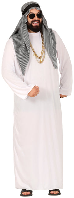 Sheikh Arab Kostym Män
