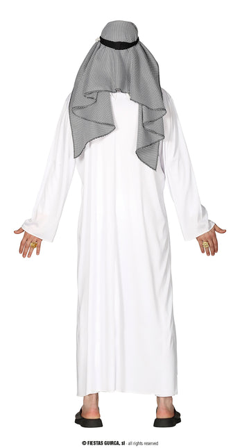 Sheikh Arab Kostym Män