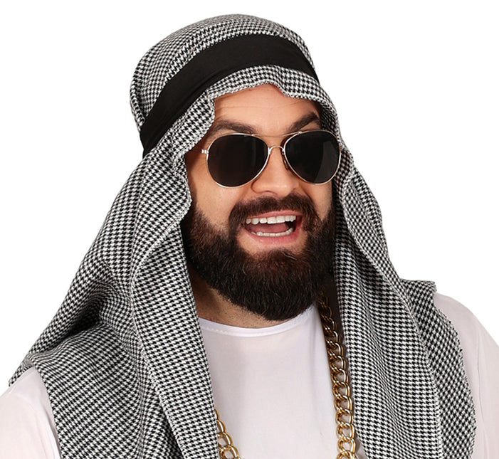 Sheikh Arab Kostym Män