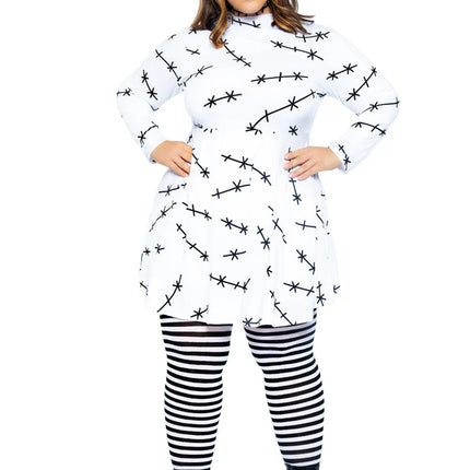 Halloween Klänning Ladies Stitch Leg Avenue