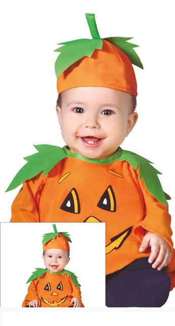 Pumpa Halloween Kostym Baby Orange
