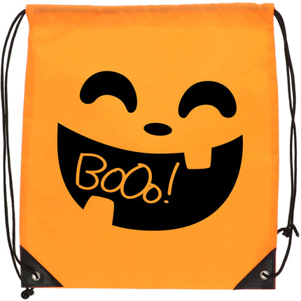 Ryggsäck med dragsko - Halloween BoOo! - 33 x 39 cm