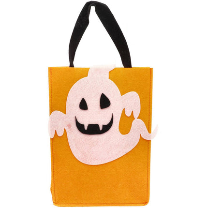 Påse för bus eller godis Spöke i filt - Halloween BoOo! - 27x20x10 cm