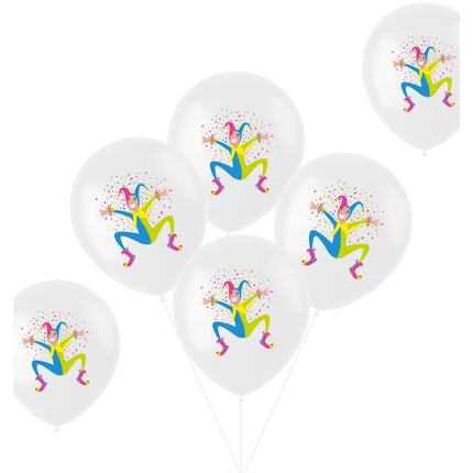 Ballonger Harlequin 33cm - 6 stycken