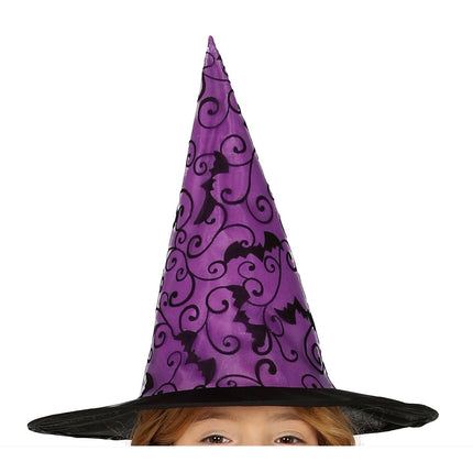 Häxdräkt Barn Lila