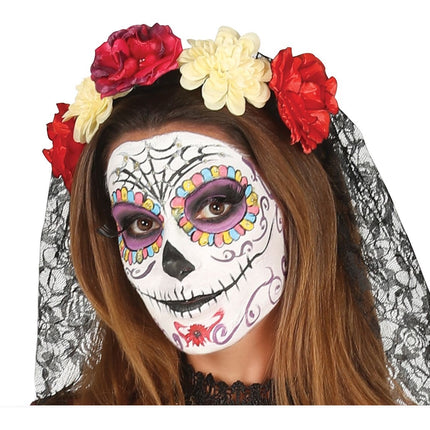 Catrina Halloween Kostym Dam