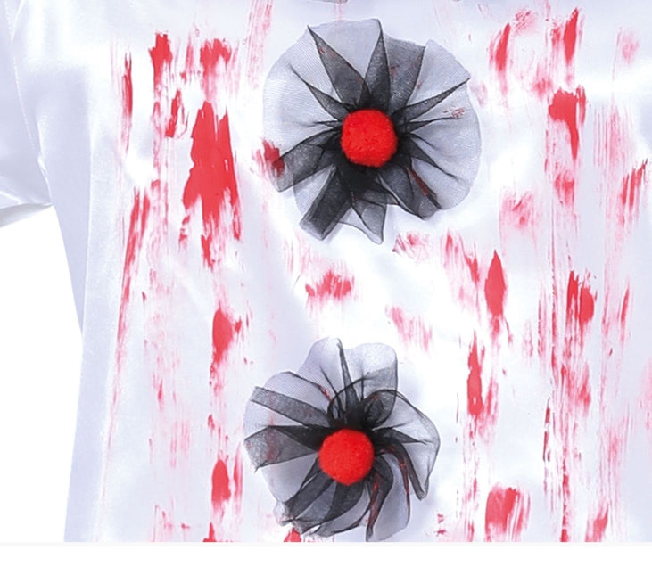 Killer clown Halloween Kostym Blod för män