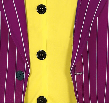 Joker Kostym Män Skurk