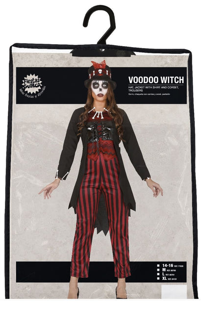 Voodoo Halloween Kostym Dam