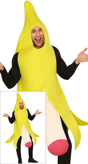 Banandräkt med penis