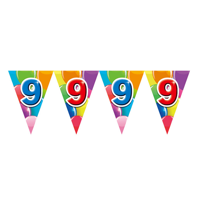 9 Jaar Slinger 10m van WeFiesta koop je bij Partywinkel