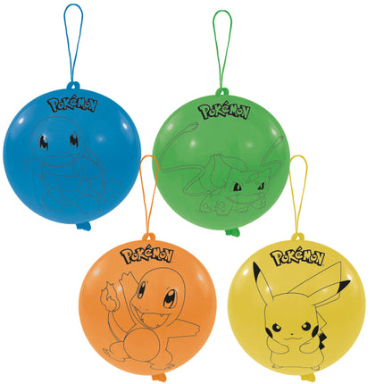 Pokemon Ballonger Färgade 40,5cm 4st