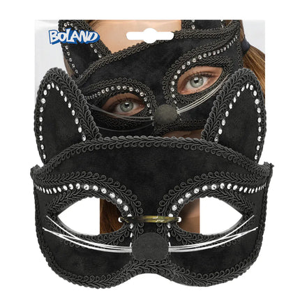 Halvmask Charming cat