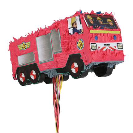 Fire Brigade Pinata Röd Bil 49cm